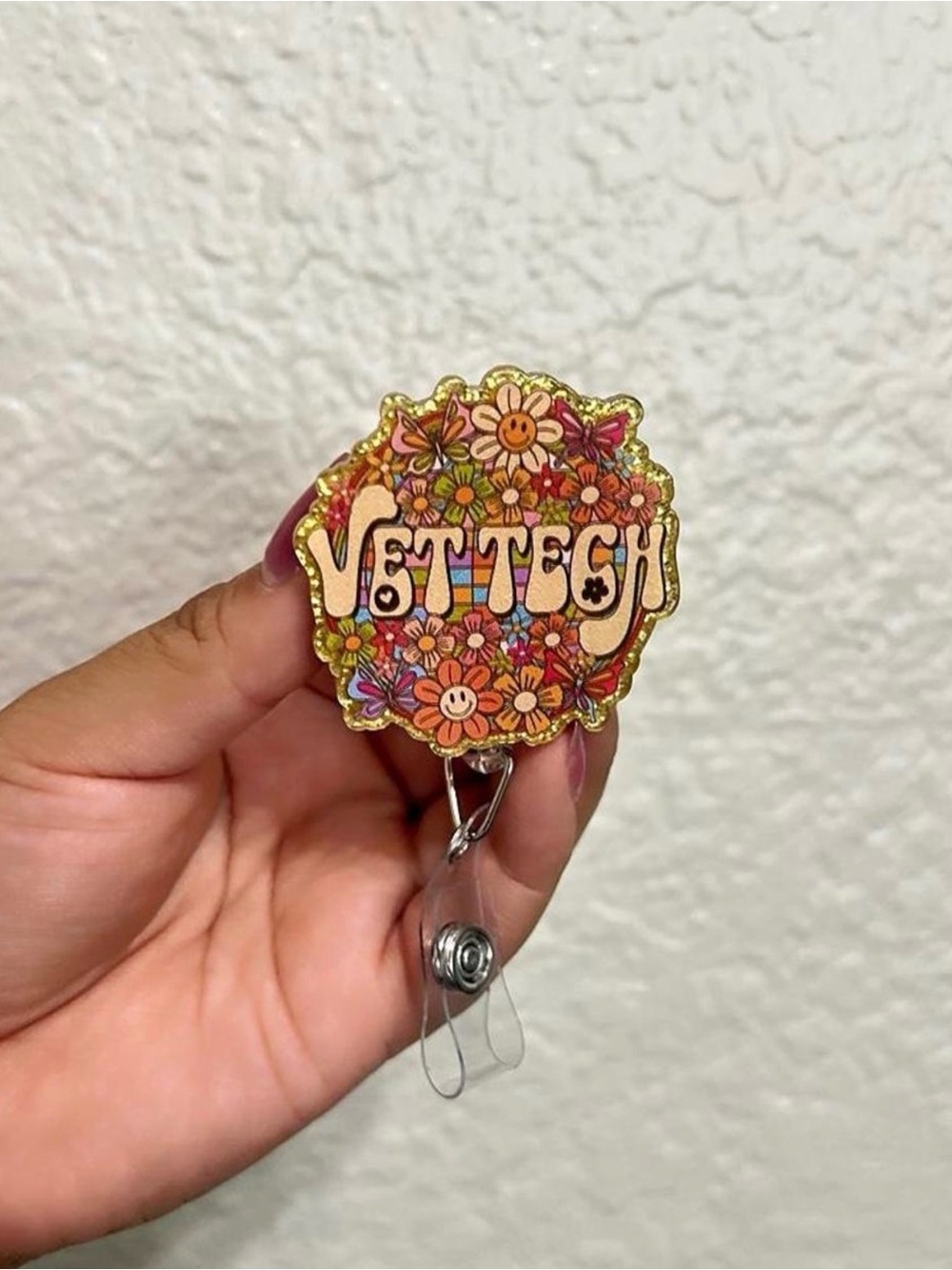Vet Tech Badge Reel